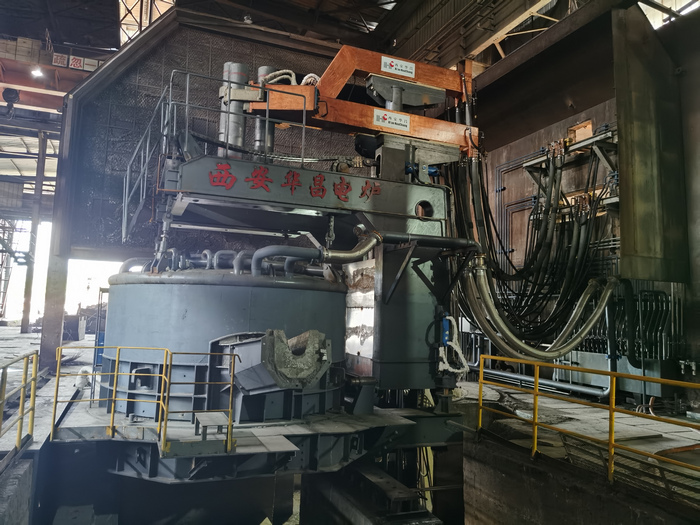 热烈祝贺！永利yl8886华昌电炉在四川眉县承建EAF-10吨电弧炉&LF-20吨钢包精炼炉成功点火开炉
